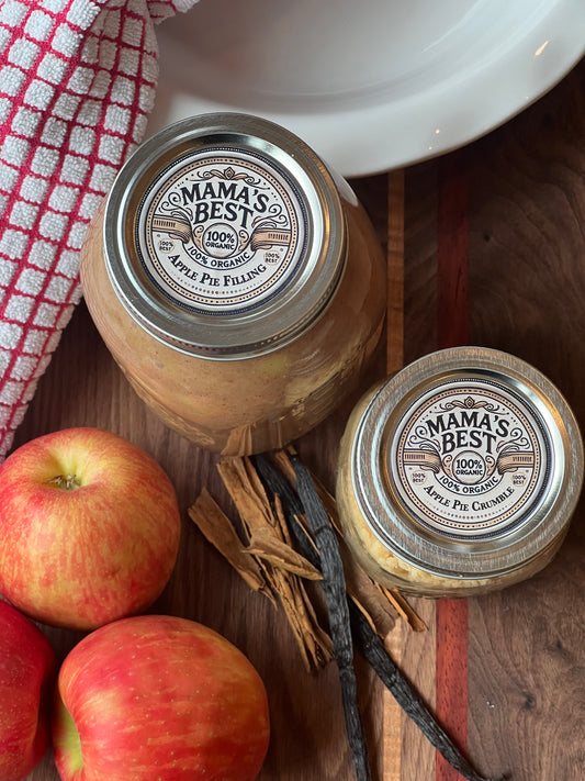 Apple Pie Filling & Crumble Topping